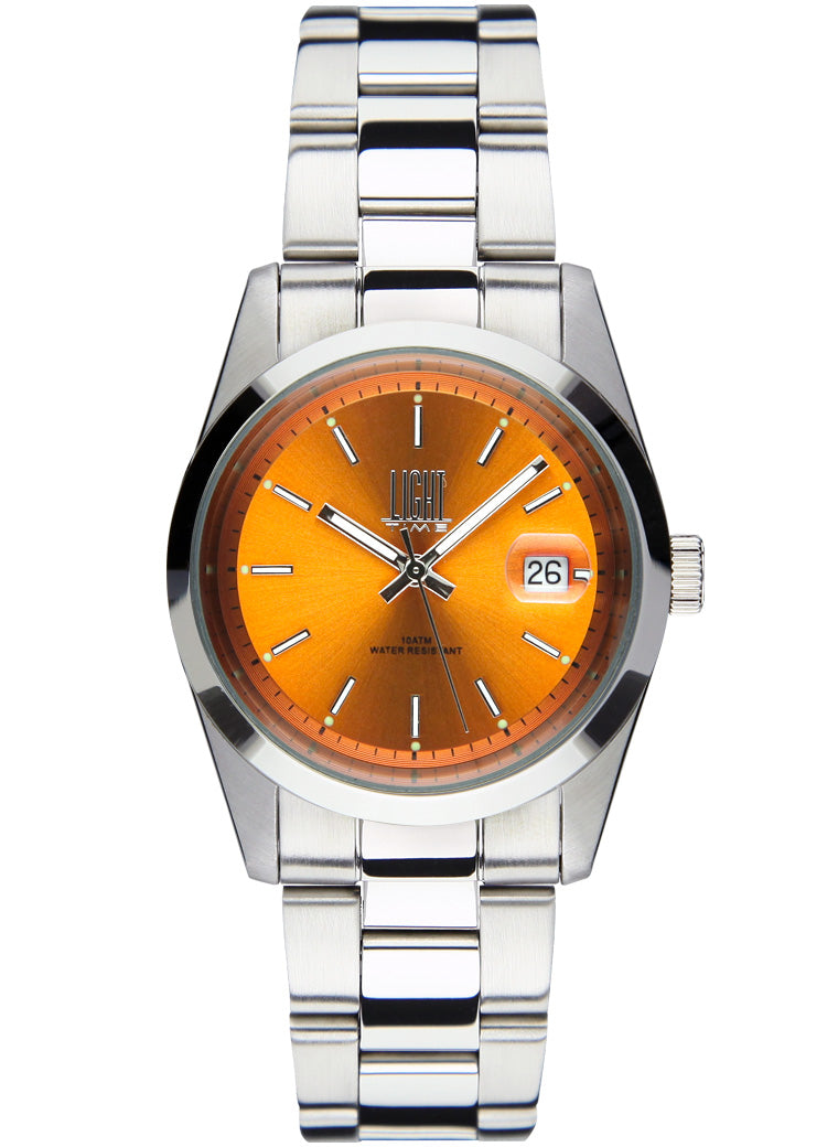Orologio Light Time Cuba L195D quadrante arancione unisex