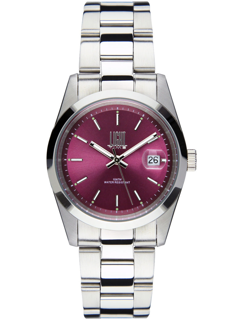 Orologio Light Time Cuba L195E quadrante viola unisex