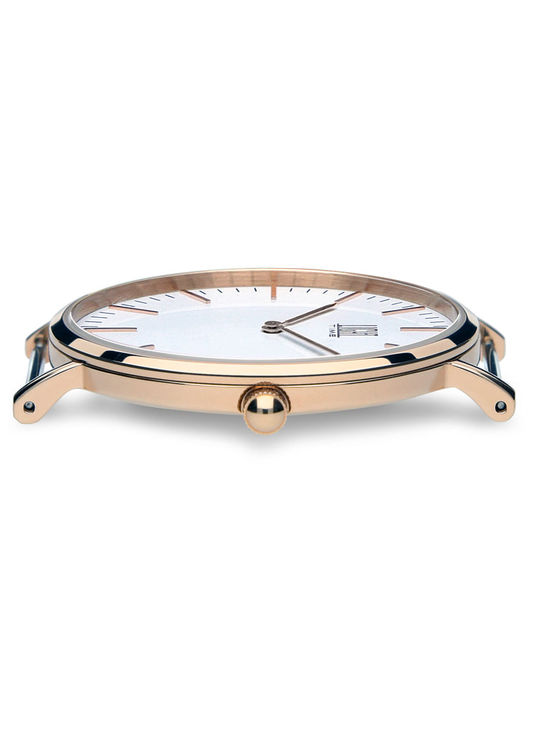 Orologio Light Time Essential L301R-N7 - quarzo cassa acciaio rosè 40mm cinturino nylon - Dettaglio