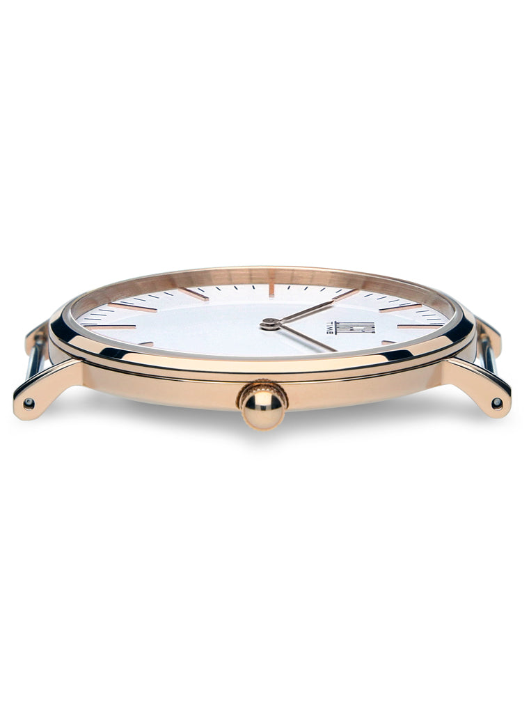 Orologio Light Time Essential L304R-N8 - quarzo cassa acciaio rosè 36mm cinturino nylon - Dettaglio