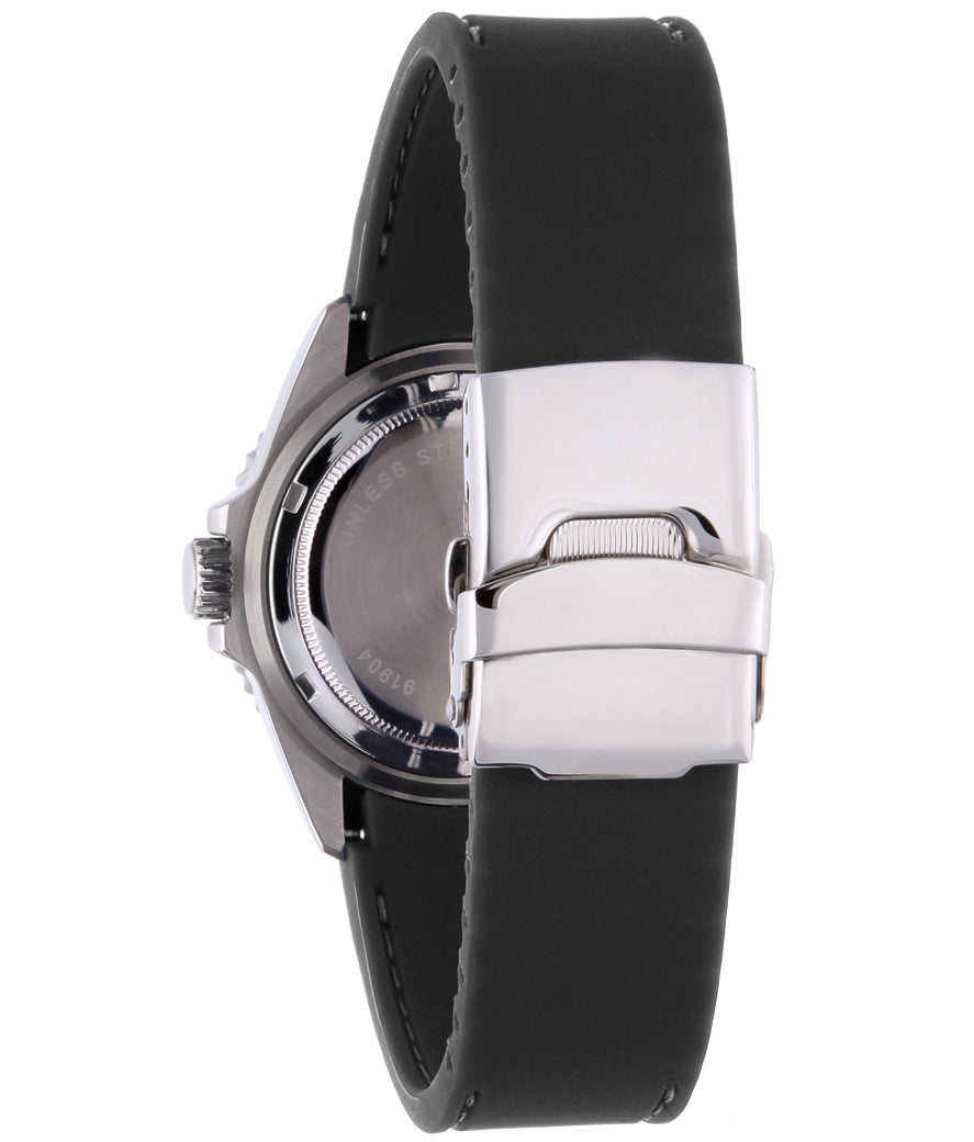 Orologio Light Time Timeless Sport L233SA - Sub quarzo Miyota, cassa acciaio, cinturino silicone, fondello a vite, 40mm, 10ATM - Dettaglio