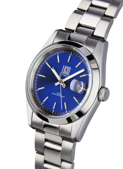 Light Time Cuba L195C orologio acciaio quadrante blu