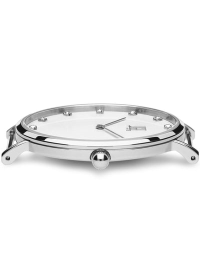Orologio Light Time Essential L302S-A - quarzo cassa acciaio quadrante strass 40mm maglia Milano - Dettaglio