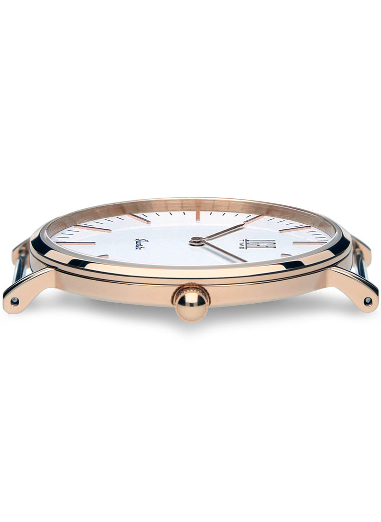 Orologio Light Time Essential L304R-N4 - quarzo cassa acciaio rosè 36mm cinturino nylon - Dettaglio