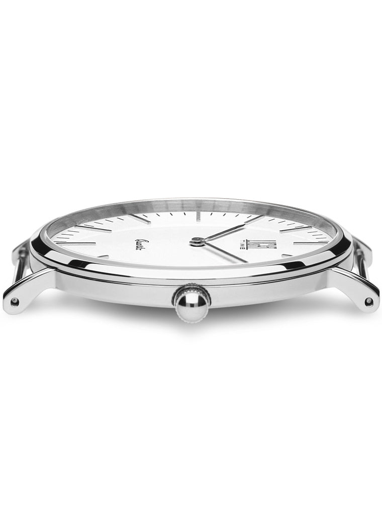 Orologio Light Time Essential L304S-N3 - quarzo cassa acciaio 36mm cinturino nylon - Dettaglio