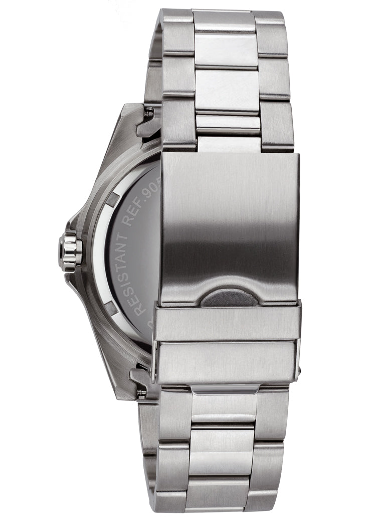 Orologio Light Time Iron Sport L246-A - Uomo, quarzo Miyota, cassa e bracciale acciaio solido 44mm, water resistant 10 ATM - Dettaglio