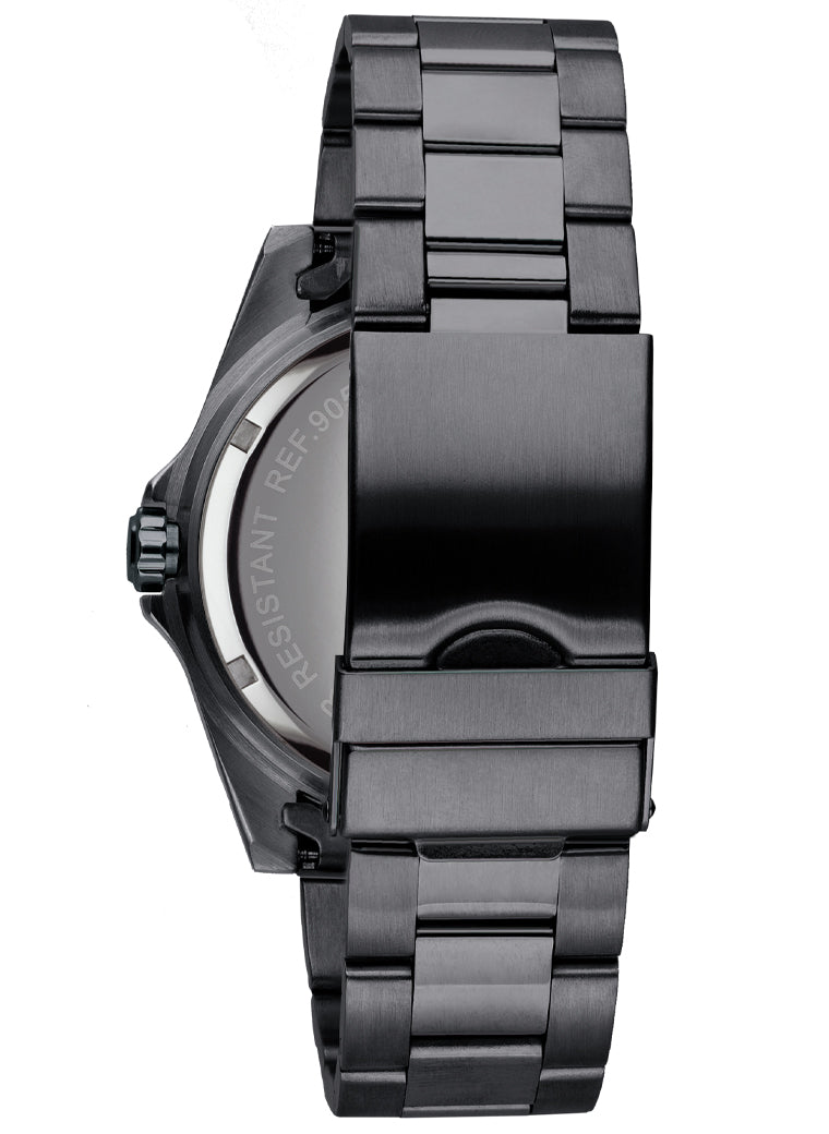 Orologio Light Time Iron Sport L246-N - Uomo, quarzo Miyota, cassa e bracciale acciaio solido 44mm, water resistant 10 ATM - Dettaglio
