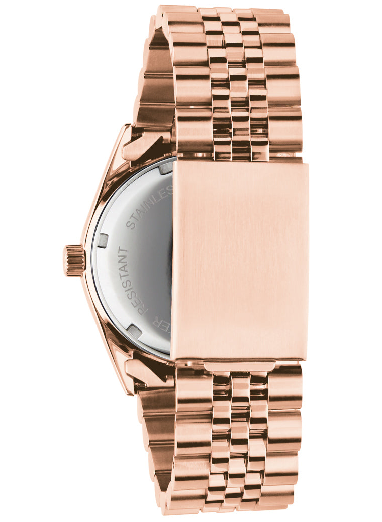 Orologio Light Time Timeless Colors L224R-BI - unisex quarzo rose gold cassa bracciale acciaio quadrante bianco datario 36mm 5ATM - Dettaglio