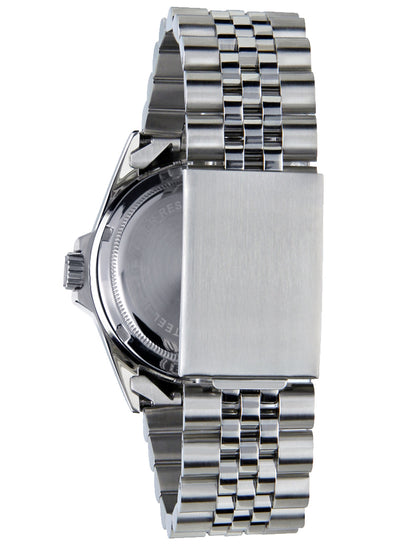 Orologio Light Time Timeless Sport GMT L247A - Quarzo Ronda GMT, cassa e bracciale acciaio, 40mm, 10ATM - Retro