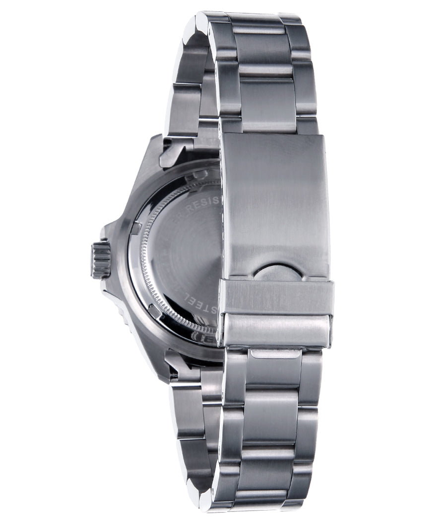 Orologio Light Time Timeless Sport L233AC - Sub quarzo Miyota, cassa e bracciale acciaio, fondello a vite, 40mm, 10ATM - Dettaglio