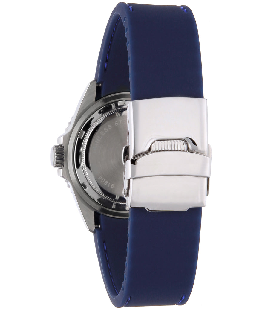 Orologio Light Time Timeless Sport L233SB - Sub quarzo Miyota, cassa acciaio, cinturino silicone, fondello a vite, 40mm, 10ATM - Dettaglio