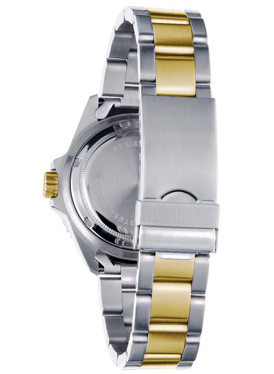 Orologio Light Time Timeless Sport L244B - Sub bicolore quarzo Miyota, cassa e bracciale acciaio, fondello a vite, 40mm, 10ATM - Dettaglio