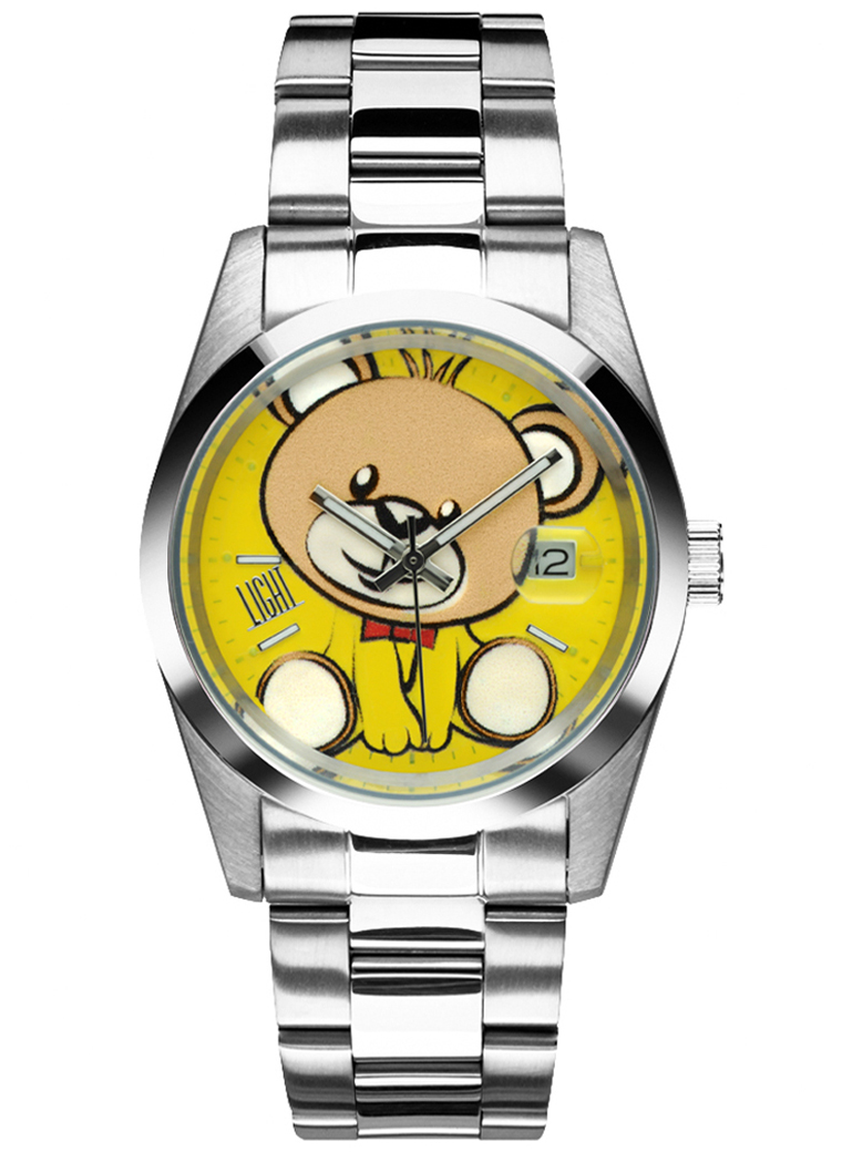 Reloj de tiempo ligero Oso bebé L195-BEAR-GI